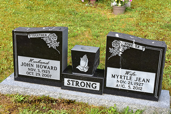 John Howard &  Myrtle Strong