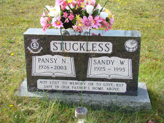 Pansy and Sandy Stuckless
