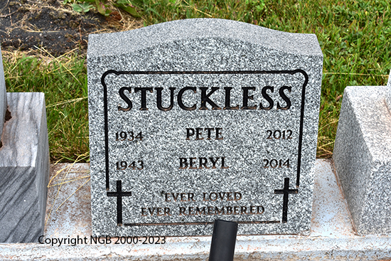Pete & Beryl Stuckless