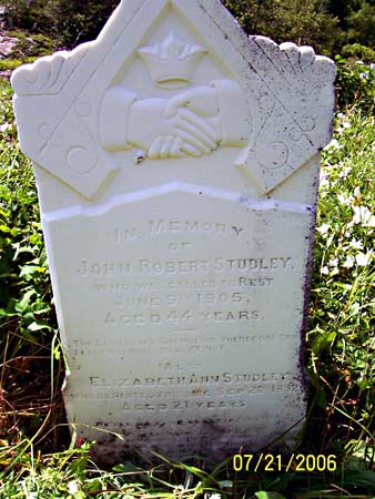 John and Elizabeth STUODLEY