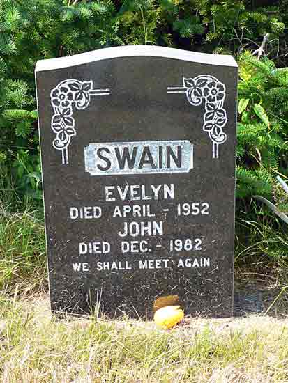 John and Evelyn Swain