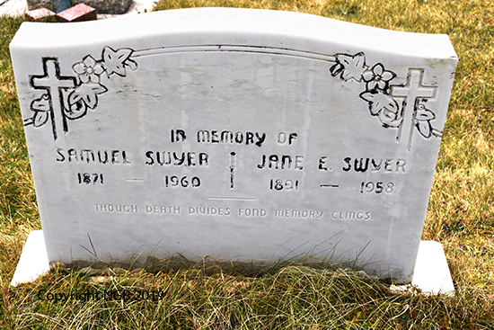 Samuel & Jane E. Swyer