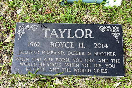 Boyce H. Taylor