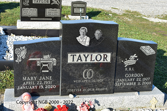 Gordon & Mary Jane TAylor