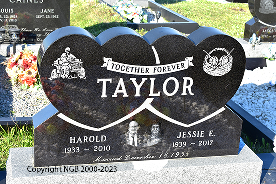Harold & Jessie E. Taylor