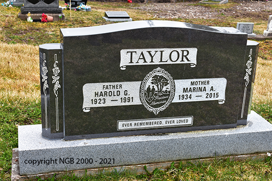 Harold G. & Marina A. Taylor