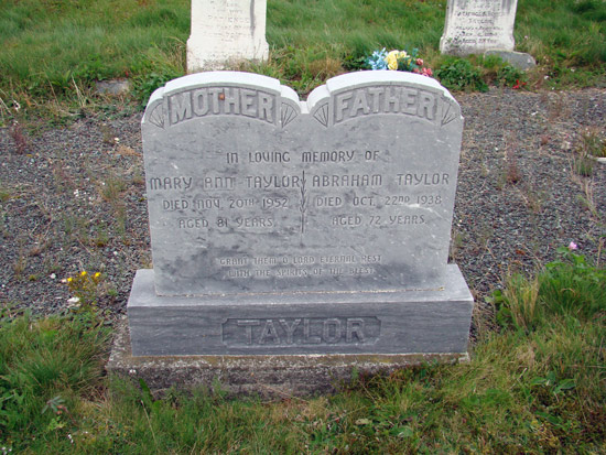 Mary Ann and Abraham Taylor