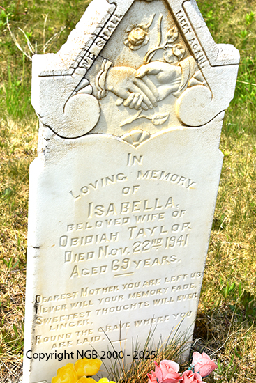 Obediah & Isabella Taylor