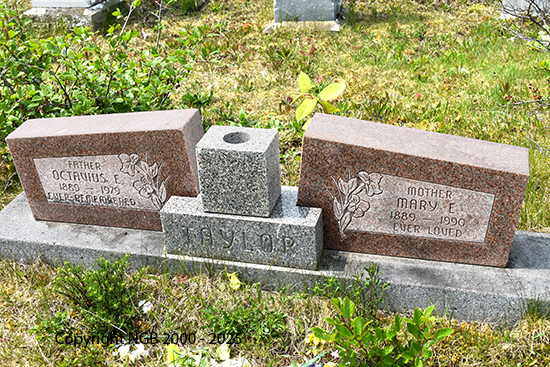 Octavius E. & MARY E. Taylor