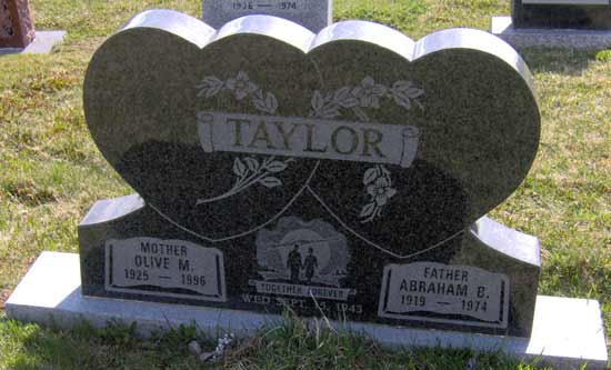 Olive and Abraham Taylor