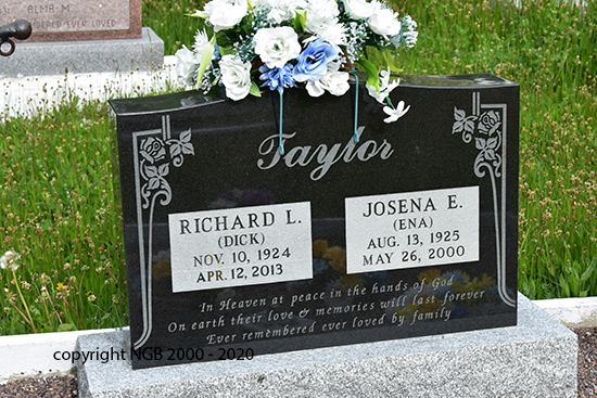 Richard L. & Josena E. Taylor