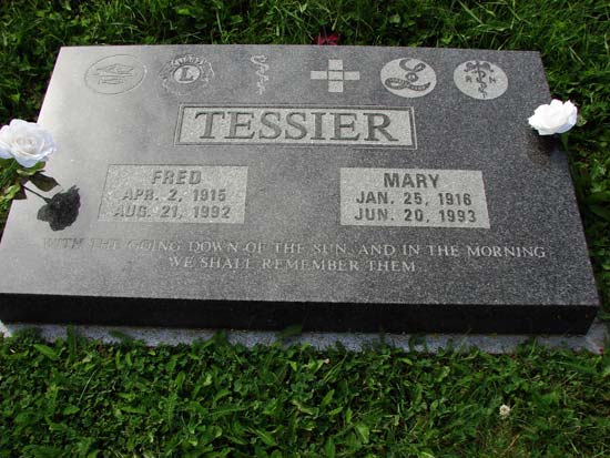 FRED AND MARY TESSIER