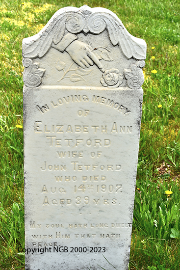 Elizabeth Ann Tetford