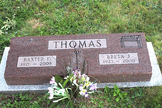 Baxter D. & Breta j. Thomas