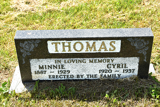 Cyril & Minnie Thomas