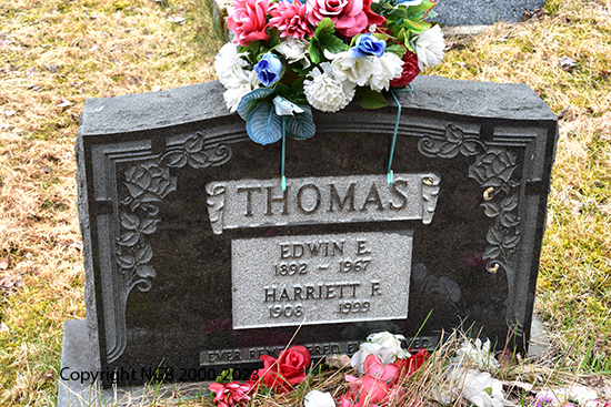 Edwin E. & Harriett F.Thomas