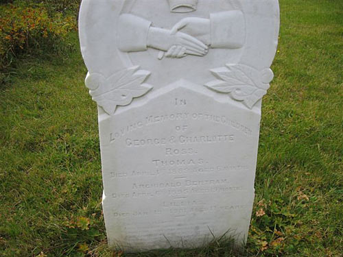 George, Charlotte, Bertram & Lillias Thomas