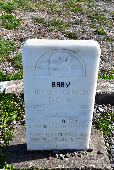Baby Aubrey Gerald Thorne