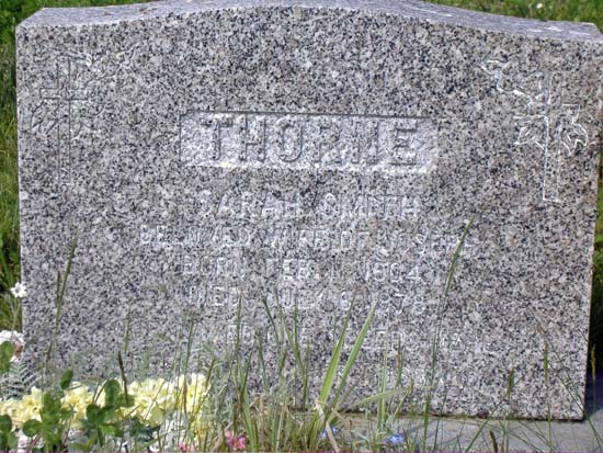 SARAH SMITH THORNE