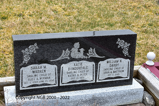 Sarah M Warren, Kate Dunderdale & William Darby