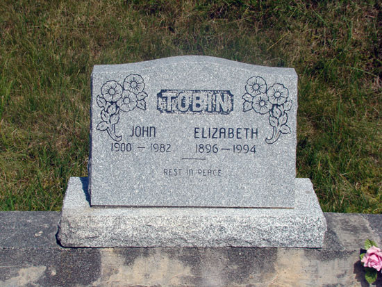 John and Elizabeth Tobin