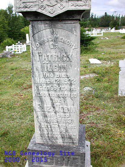 Patrick & Elizabeth Tobin