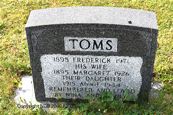 Frederick & Margaret Toms