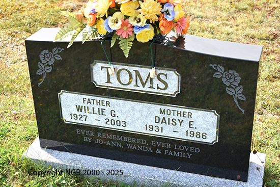 Willie G.& Daisy E. Toms