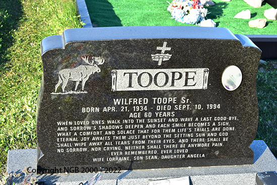 Wilfred Toope SR.