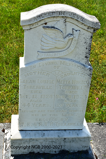 Sarah Louise & Netta Muriel Torraville
