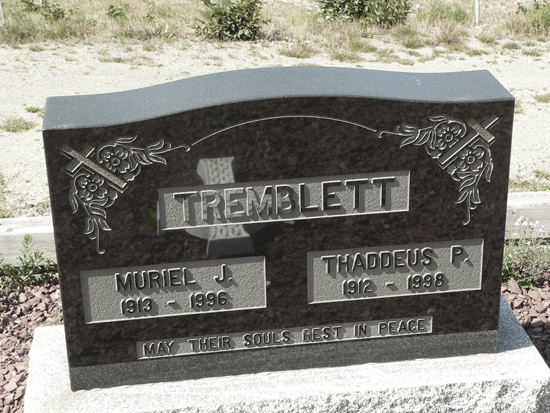 Muriel and Thaddius Tremblett
