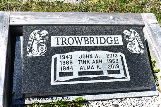 John, Tina Ann & Alma A. Trowbridge