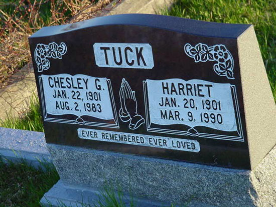 Chesley G. & Harriet Tuck