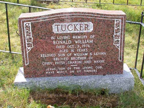 Ronald William TUCKER
