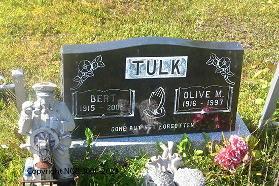 Bert & Olive M. Tulk