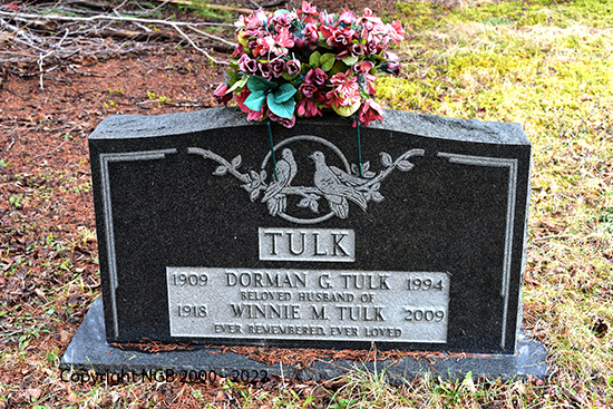 Dorman G, & Winnie M. Tulk