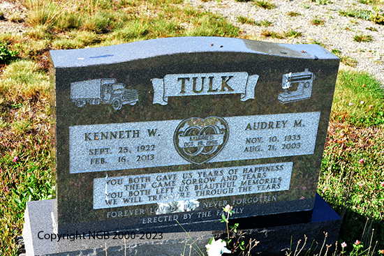 Kenneth W. & Audrey M. Tulk