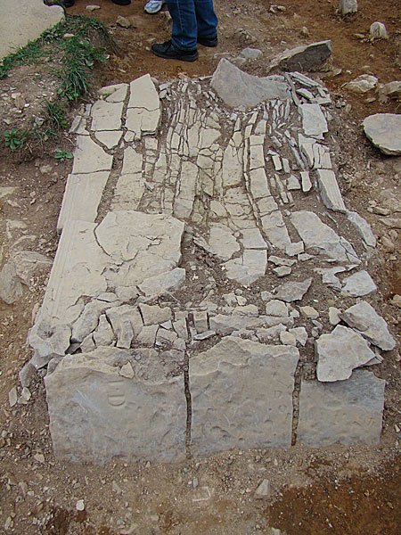 Unknown John Guy Settlement Headstone #2