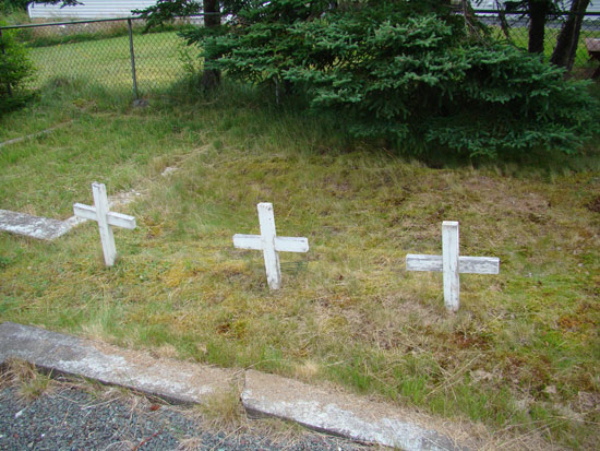 Three Unknown Crosses