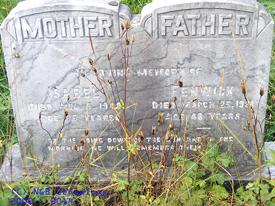 Unknown - Isabel & Fenwick