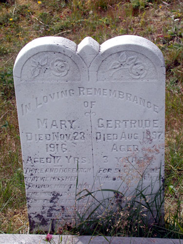 Mary and Gertrude (Unknown Surname)