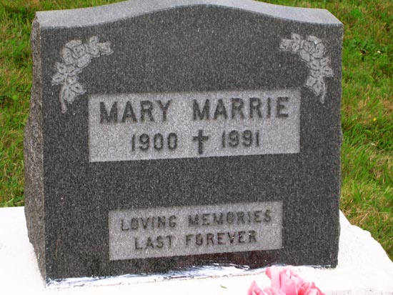 Mary Marrie Unknown