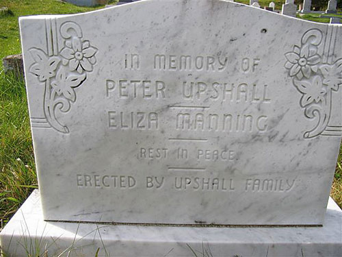 Peterm Upshall & Eliza Manning