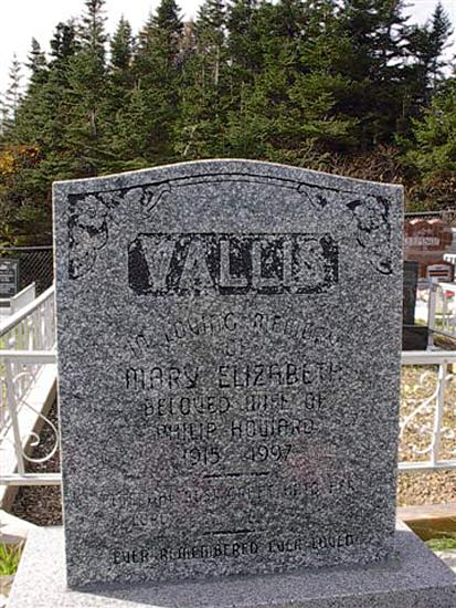 Mary Elizabeth Vallis
