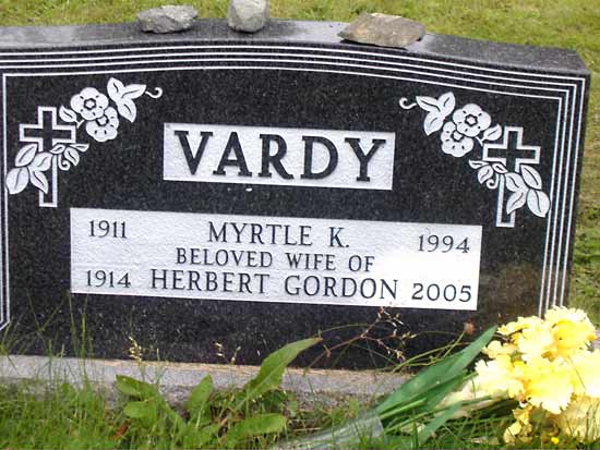 Herbert and Myrtle Vardy