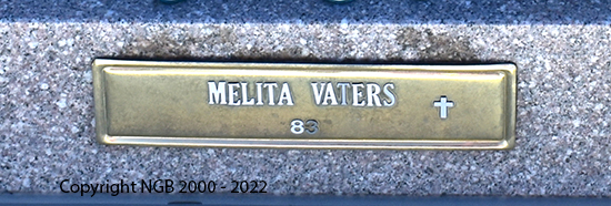 Ronald & Mary Vaters