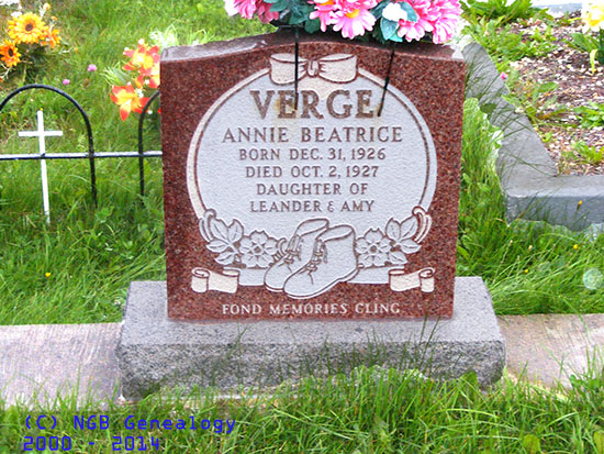 Annie Beatrice Verge