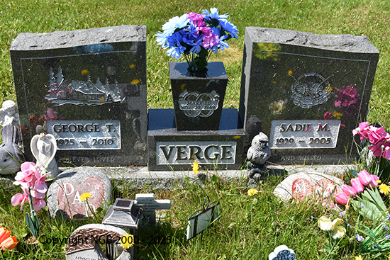 George F. & Sadie M. Verge
