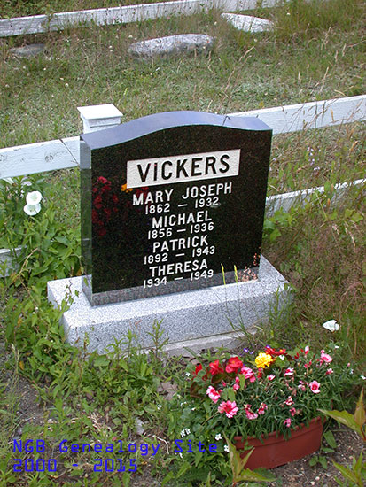 Mary Joseph, Michael, Patrick &amp; Theresa Vickers
