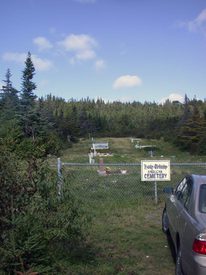 View of Cemetery From Road